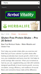 Mobile Screenshot of herbalvitality.com