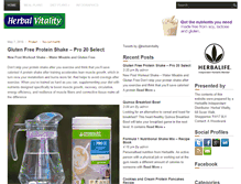 Tablet Screenshot of herbalvitality.com